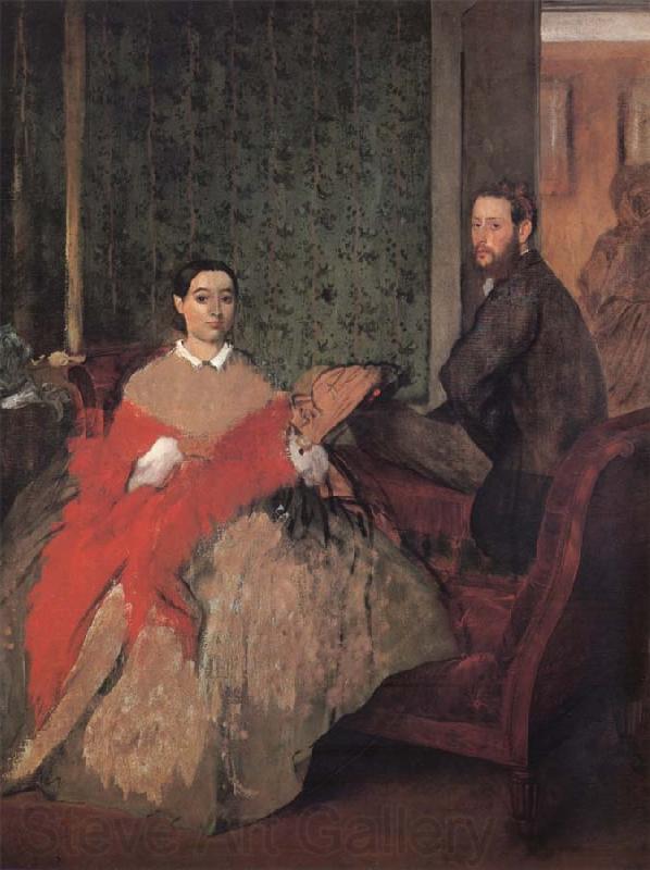 Edgar Degas M.et M Edmond Morbilli